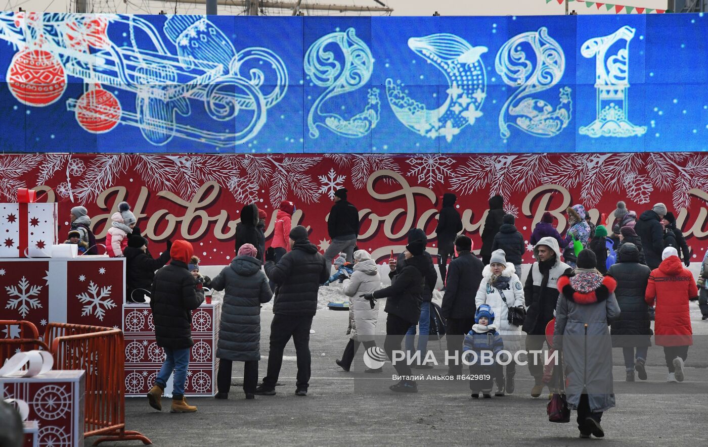 Предновогодний Владивосток