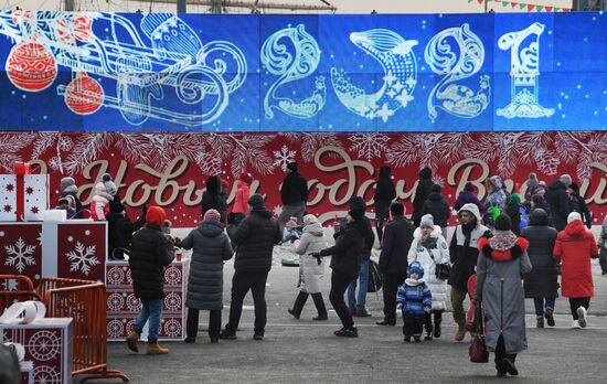 Предновогодний Владивосток