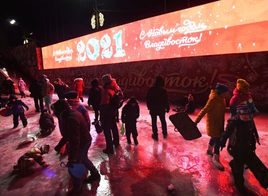 Предновогодний Владивосток