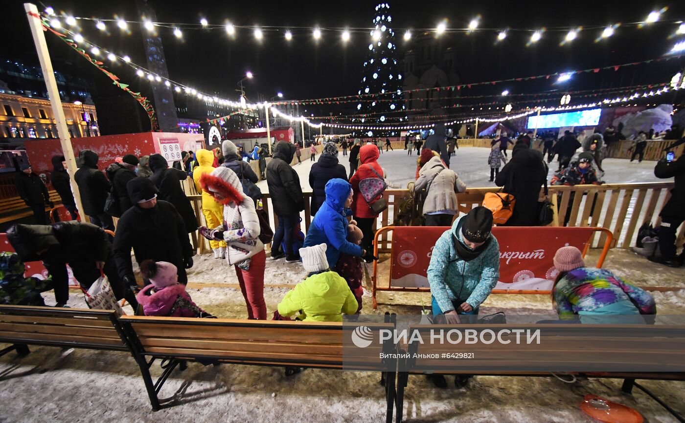 Предновогодний Владивосток