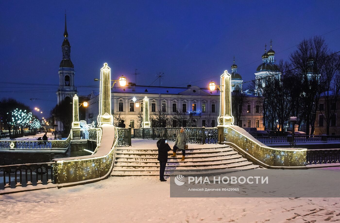 Предновогодний Санкт-Петербург