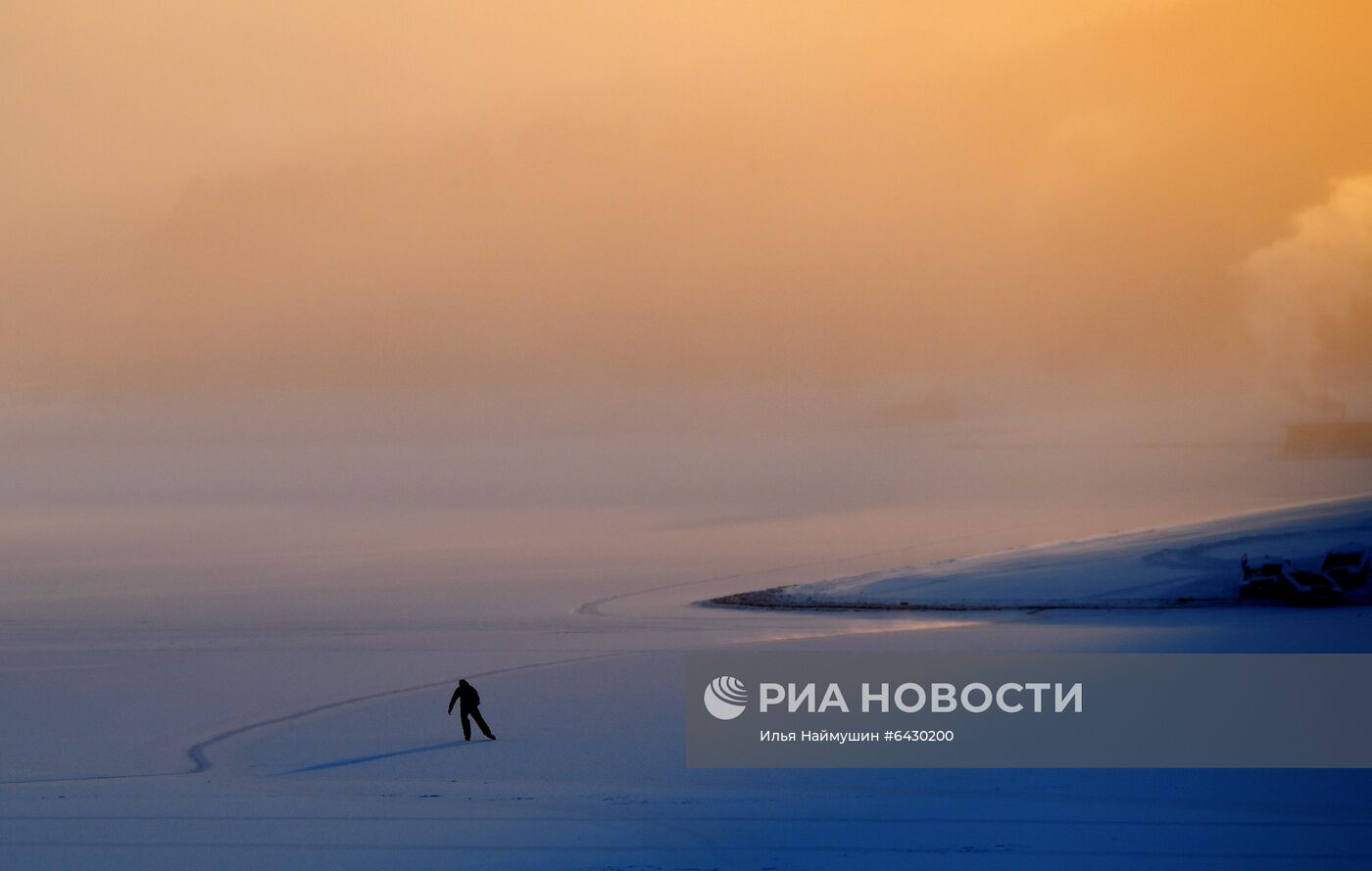 Зима в Красноярском крае