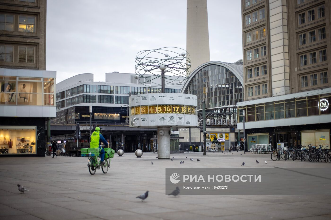 Ситуация в связи с принятием мер против коронавируса в Германии