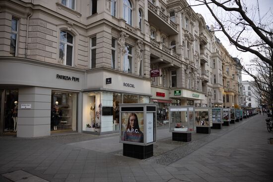 Ситуация в связи с принятием мер против коронавируса в Германии