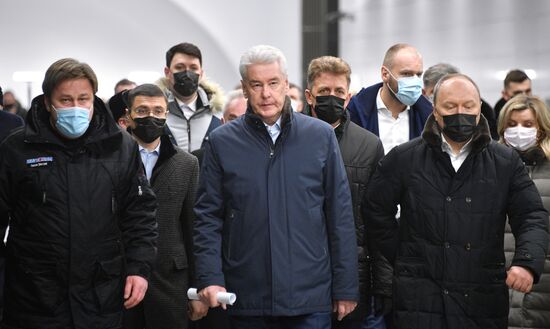 Открытие перехода между станциями метро "Динамо" и "Петровский парк" 