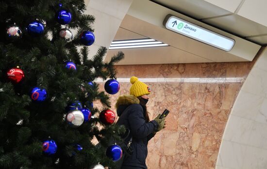 Открытие перехода между станциями метро "Динамо" и "Петровский парк" 