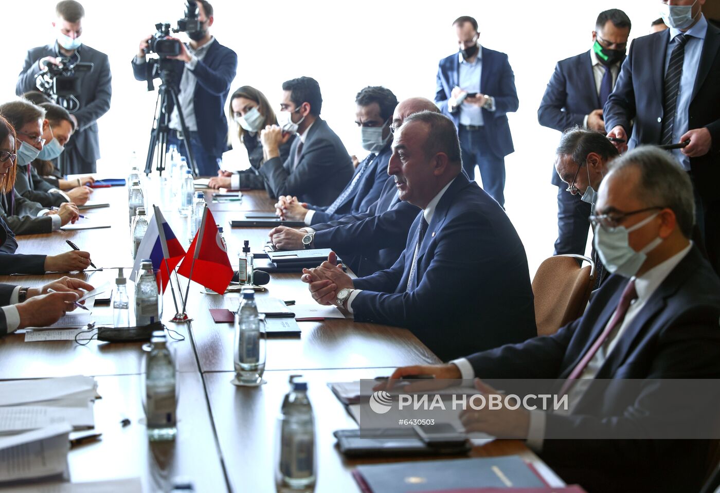 Заседание Совместной группы стратегического планирования под председательством глав МИД РФ и Турции