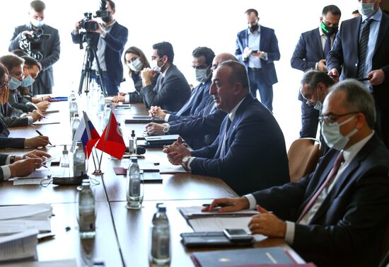 Заседание Совместной группы стратегического планирования под председательством глав МИД РФ и Турции