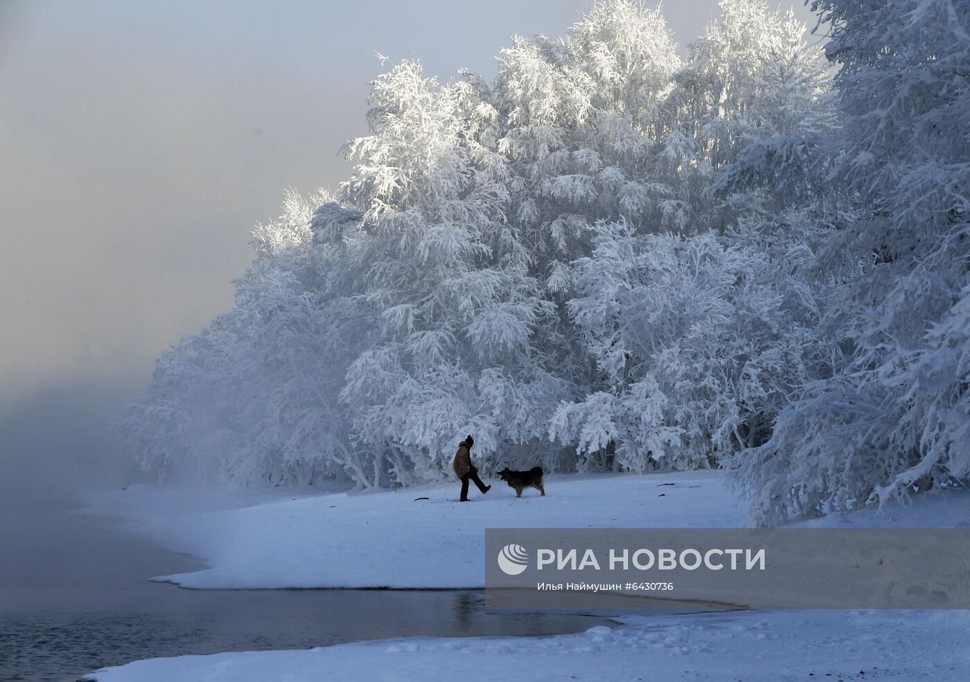 Морозы в Красноярском крае