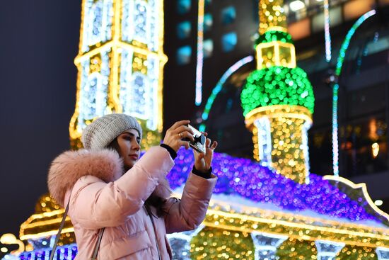 Москва в преддверии Нового года 