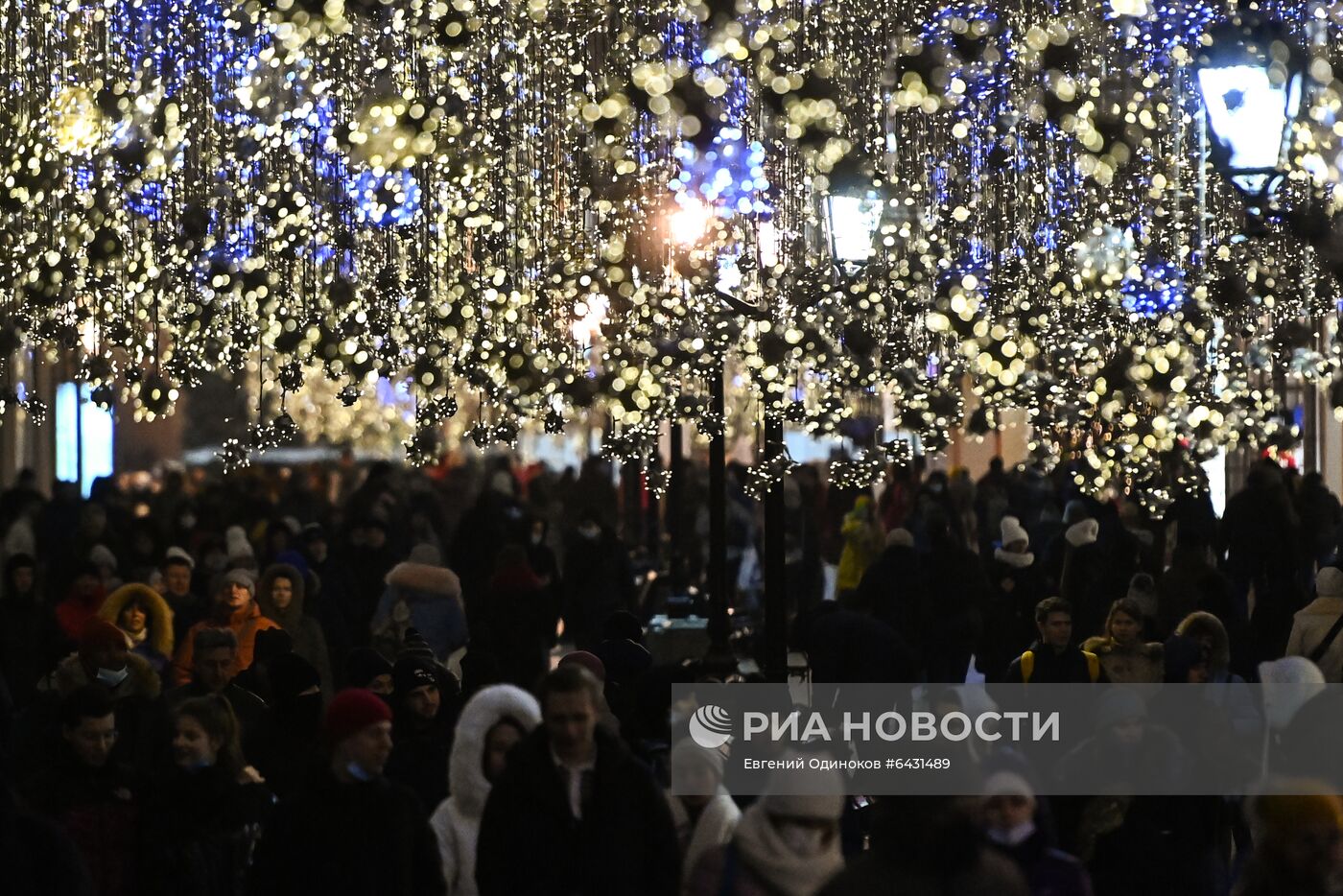 Москва в преддверии Нового года