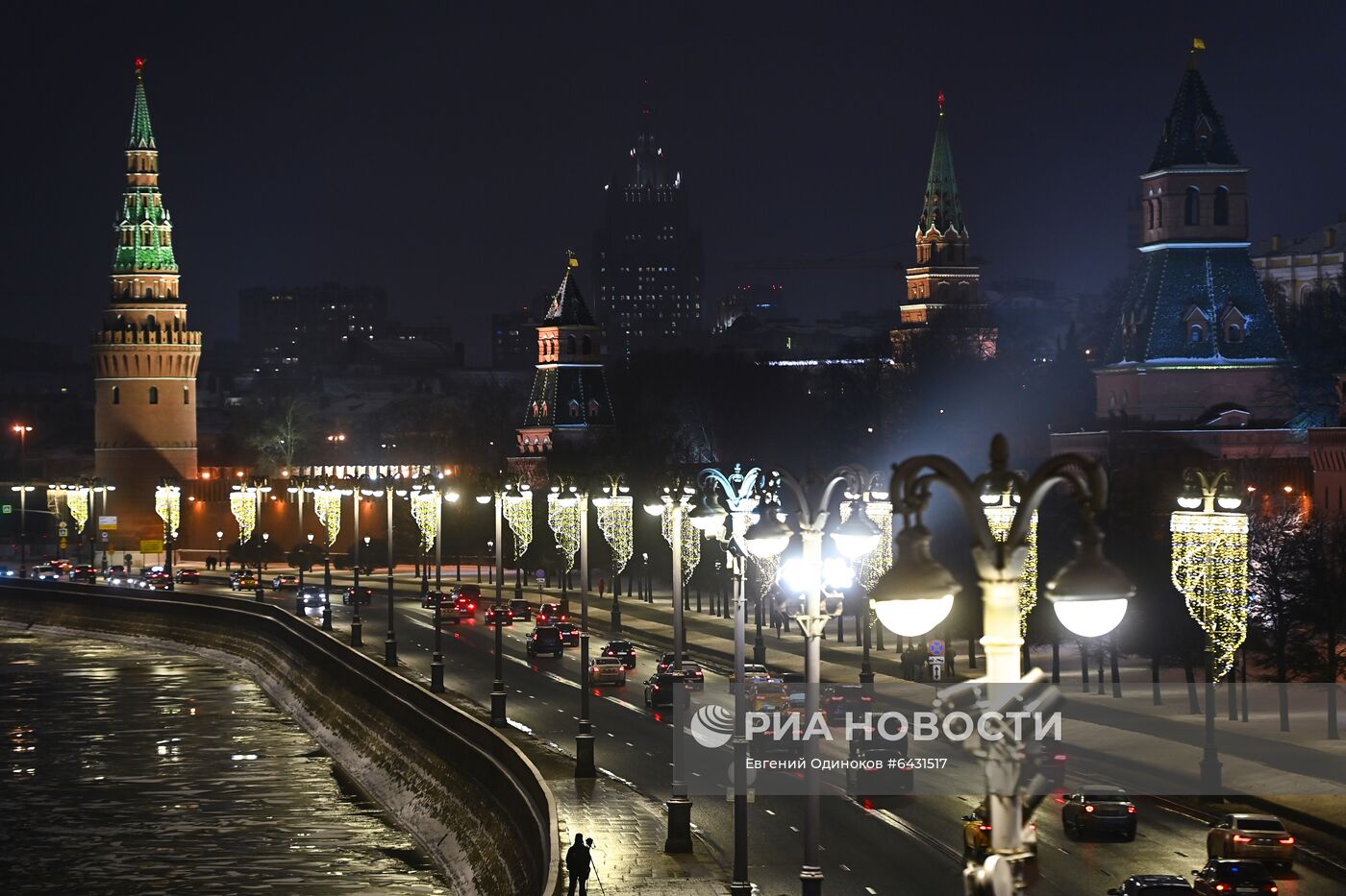 Москва в преддверии Нового года