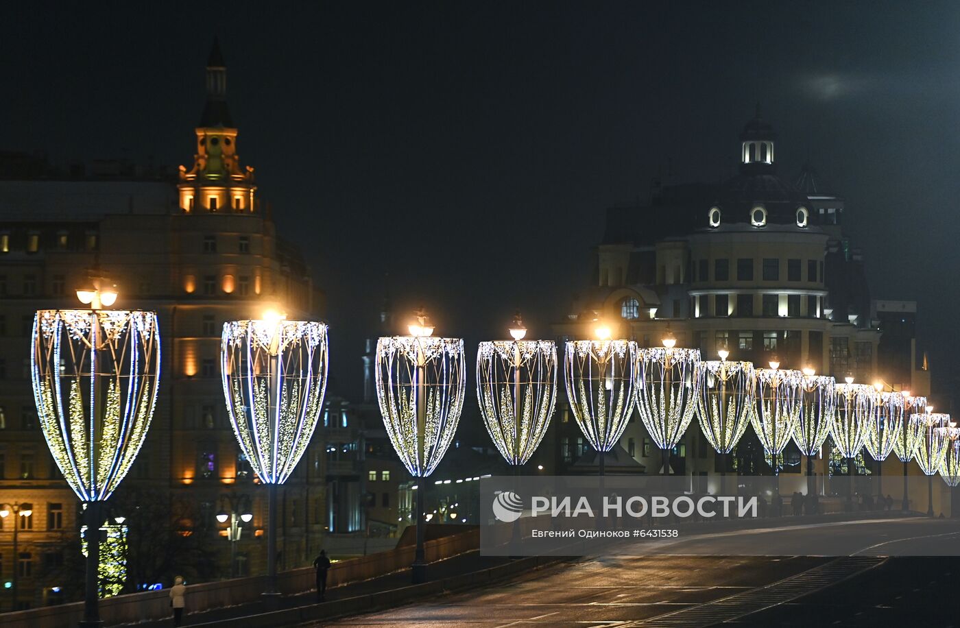 Москва в преддверии Нового года