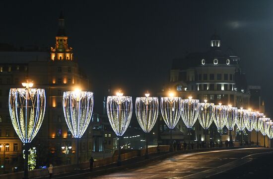 Москва в преддверии Нового года