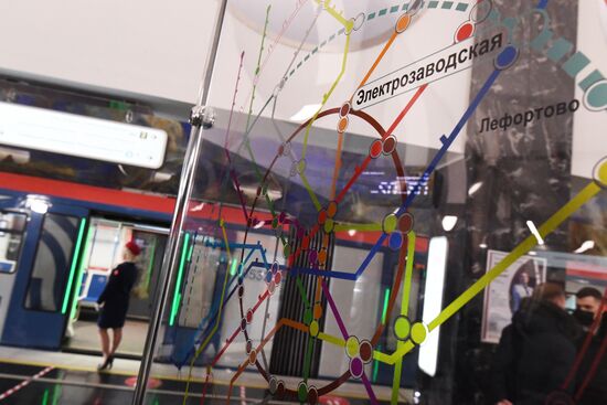Запуск движения на участке БКЛ от станции "Лефортово" до "Электрозаводская"