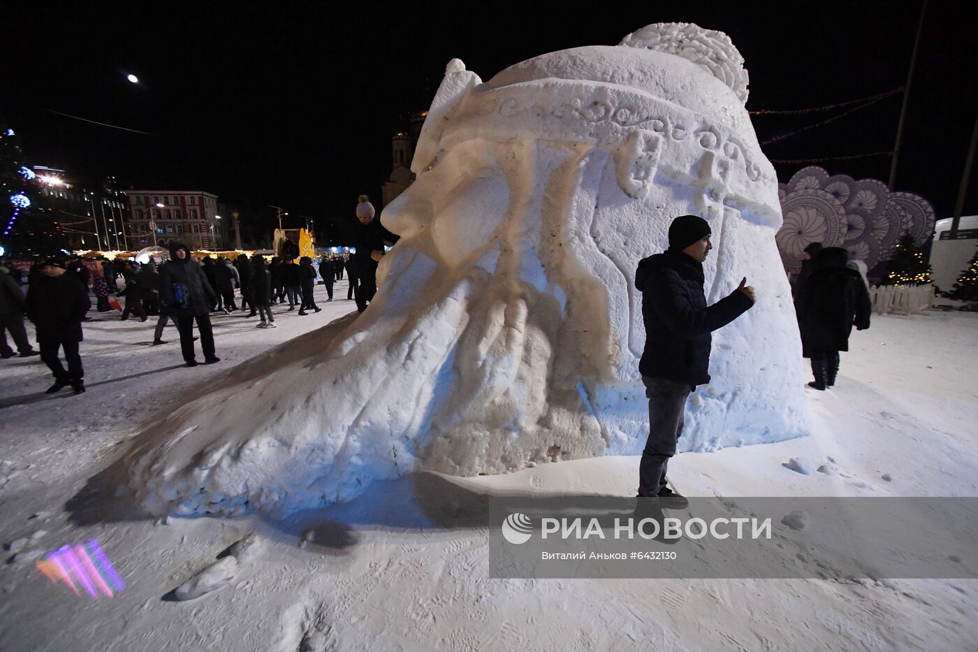 Встреча Нового года в регионах России