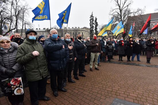 Марши националистов на Украине