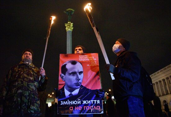 Марши националистов на Украине