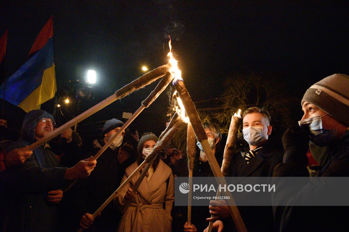 Марши националистов на Украине