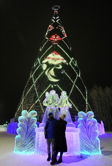 Новогодний Красноярск