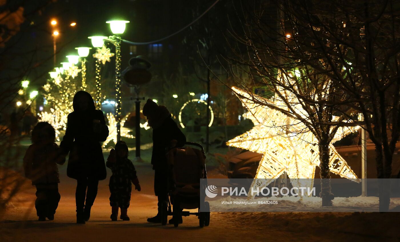 Новогодний Красноярск