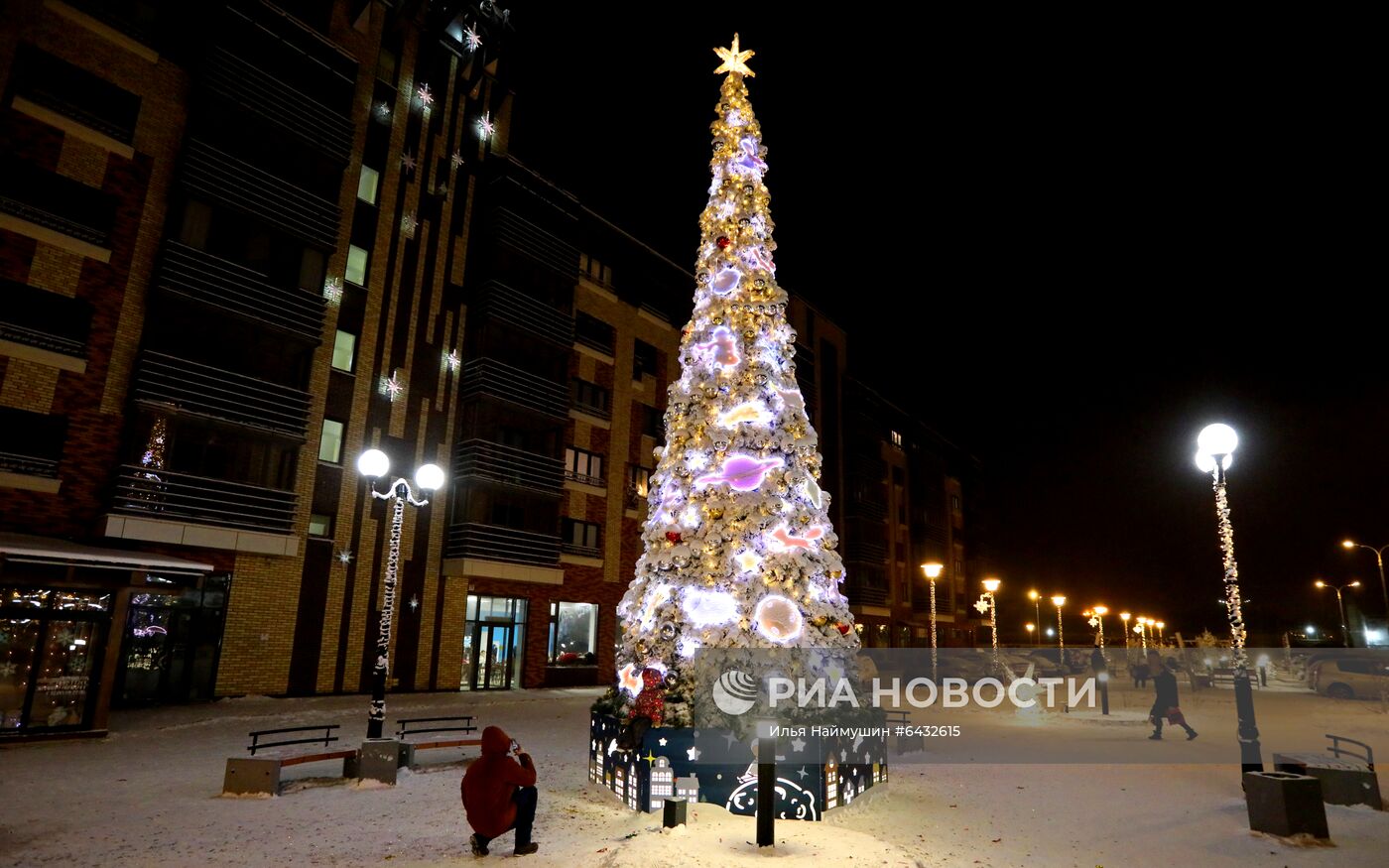 Новогодний Красноярск