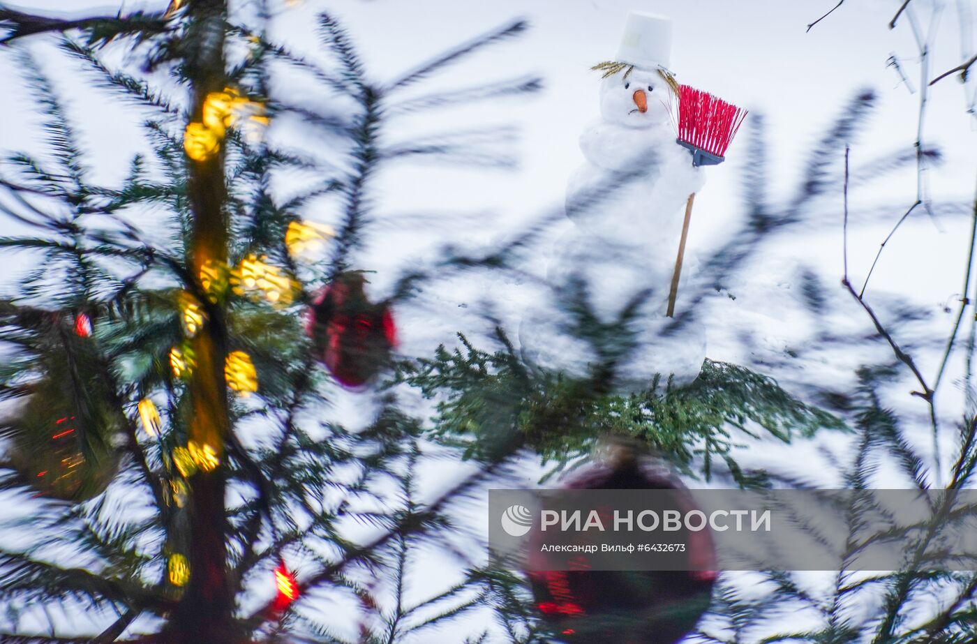 Зима в Московской области