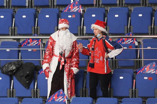 Хоккей. КХЛ. Матч ЦСКА – "Йокерит" 