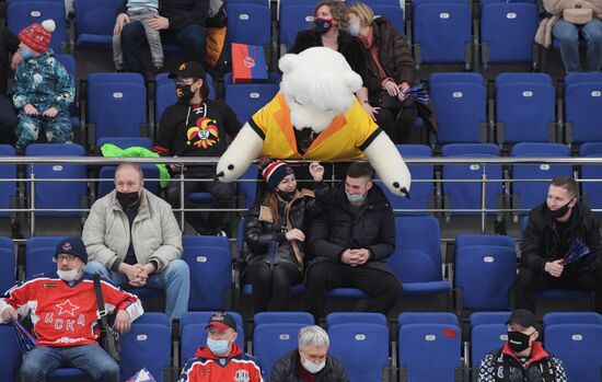 Хоккей. КХЛ. Матч ЦСКА – "Йокерит" 