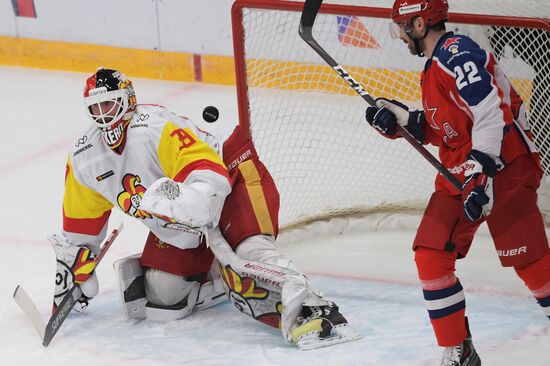 Хоккей. КХЛ. Матч ЦСКА – "Йокерит" 