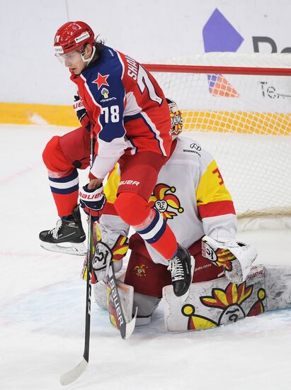 Хоккей. КХЛ. Матч ЦСКА – "Йокерит" 