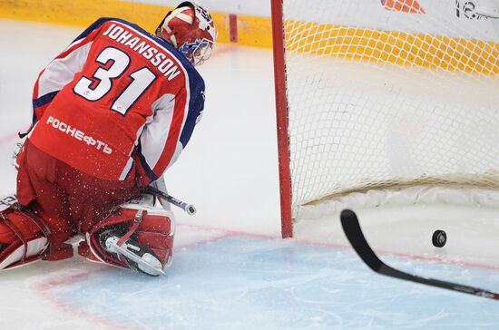 Хоккей. КХЛ. Матч ЦСКА – "Йокерит" 