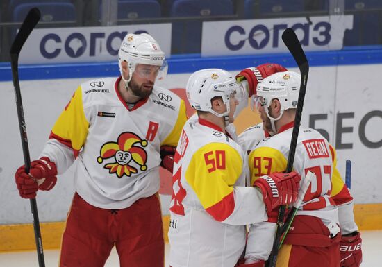 Хоккей. КХЛ. Матч ЦСКА – "Йокерит" 