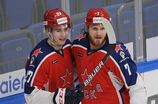 Хоккей. КХЛ. Матч ЦСКА – "Йокерит" 