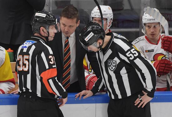 Хоккей. КХЛ. Матч ЦСКА – "Йокерит" 