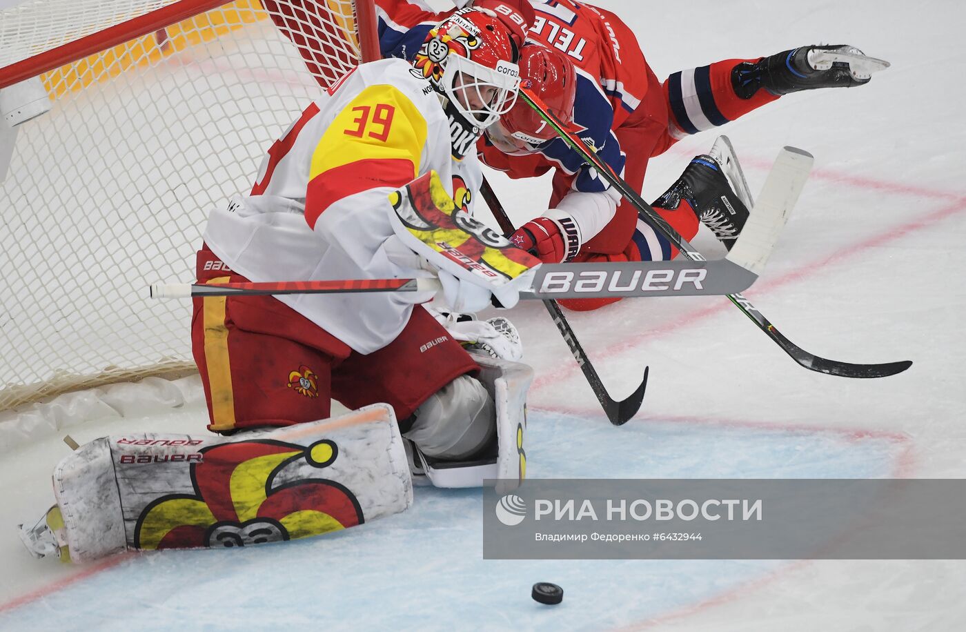 Хоккей. КХЛ. Матч ЦСКА – "Йокерит"