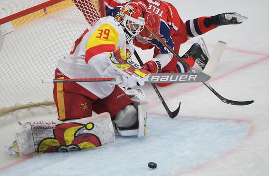 Хоккей. КХЛ. Матч ЦСКА – "Йокерит" 