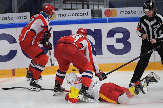 Хоккей. КХЛ. Матч ЦСКА – "Йокерит" 