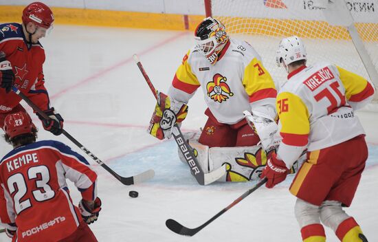Хоккей. КХЛ. Матч ЦСКА – "Йокерит" 