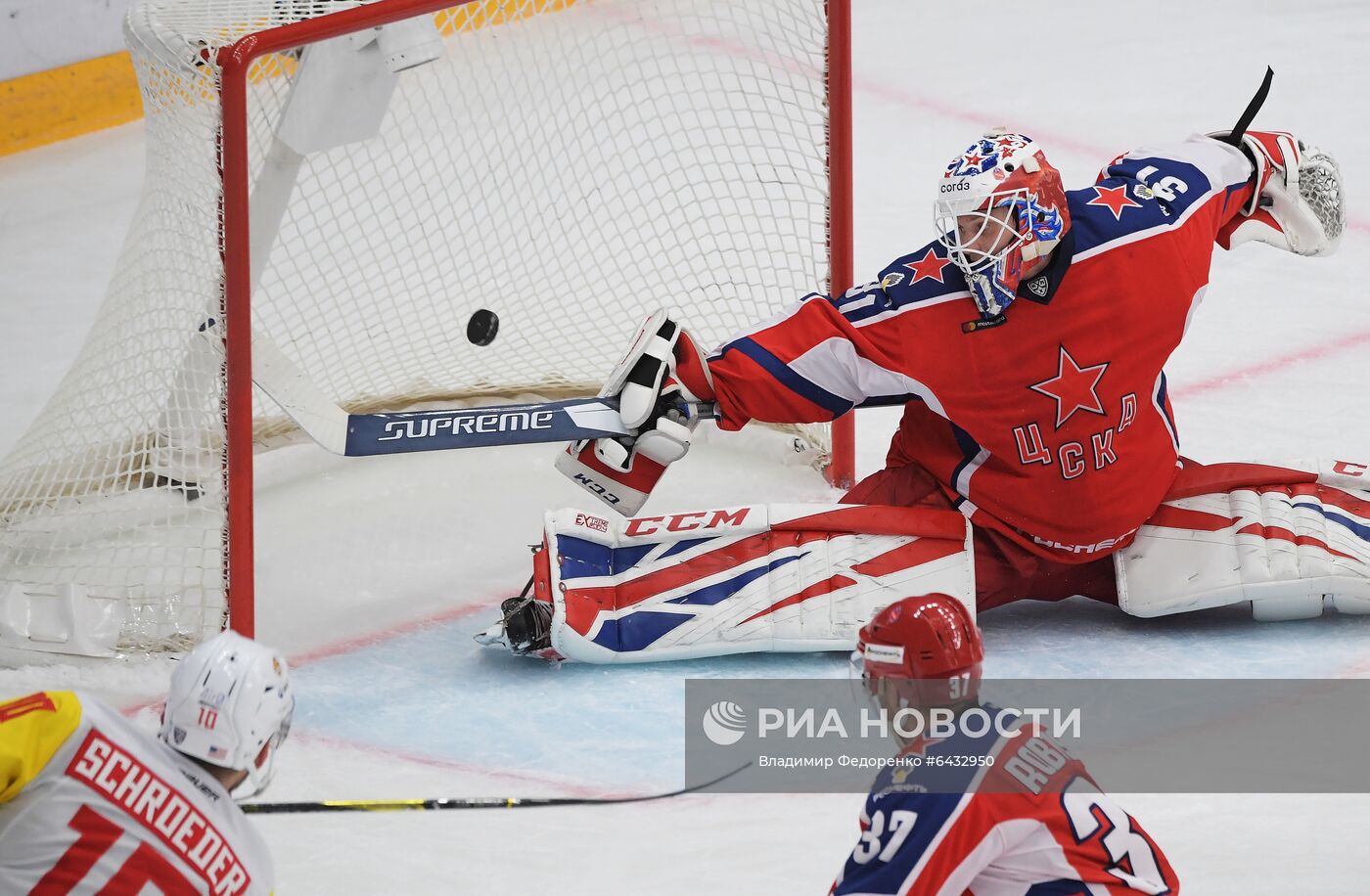 Хоккей. КХЛ. Матч ЦСКА – "Йокерит"