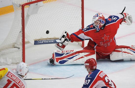 Хоккей. КХЛ. Матч ЦСКА – "Йокерит" 