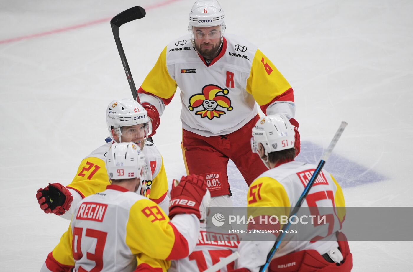 Хоккей. КХЛ. Матч ЦСКА – "Йокерит"
