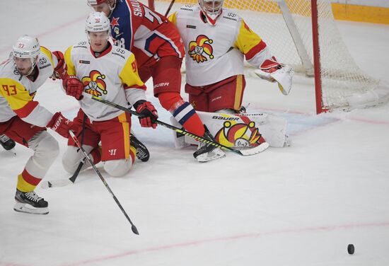 Хоккей. КХЛ. Матч ЦСКА – "Йокерит" 