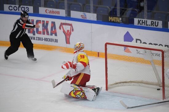 Хоккей. КХЛ. Матч ЦСКА – "Йокерит" 