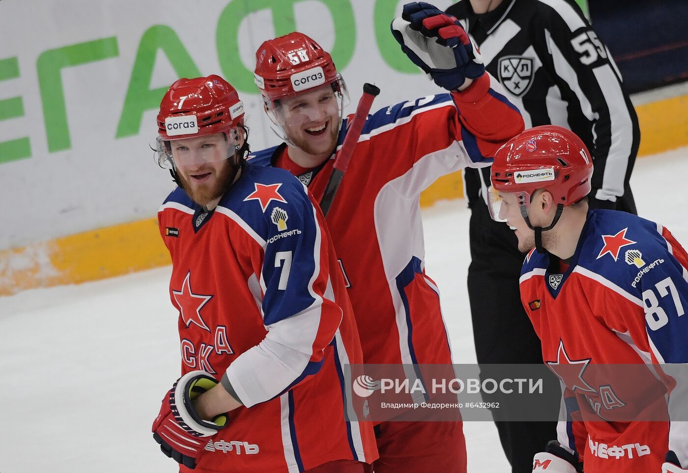 Хоккей. КХЛ. Матч ЦСКА – "Йокерит"