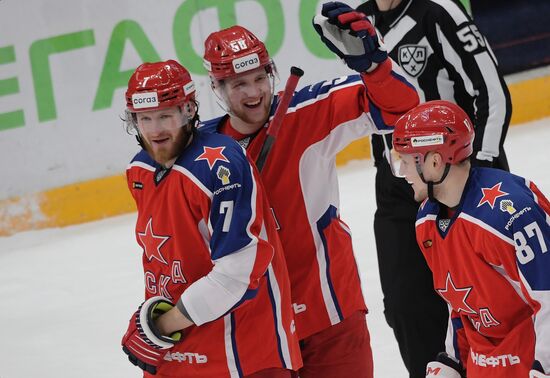 Хоккей. КХЛ. Матч ЦСКА – "Йокерит" 