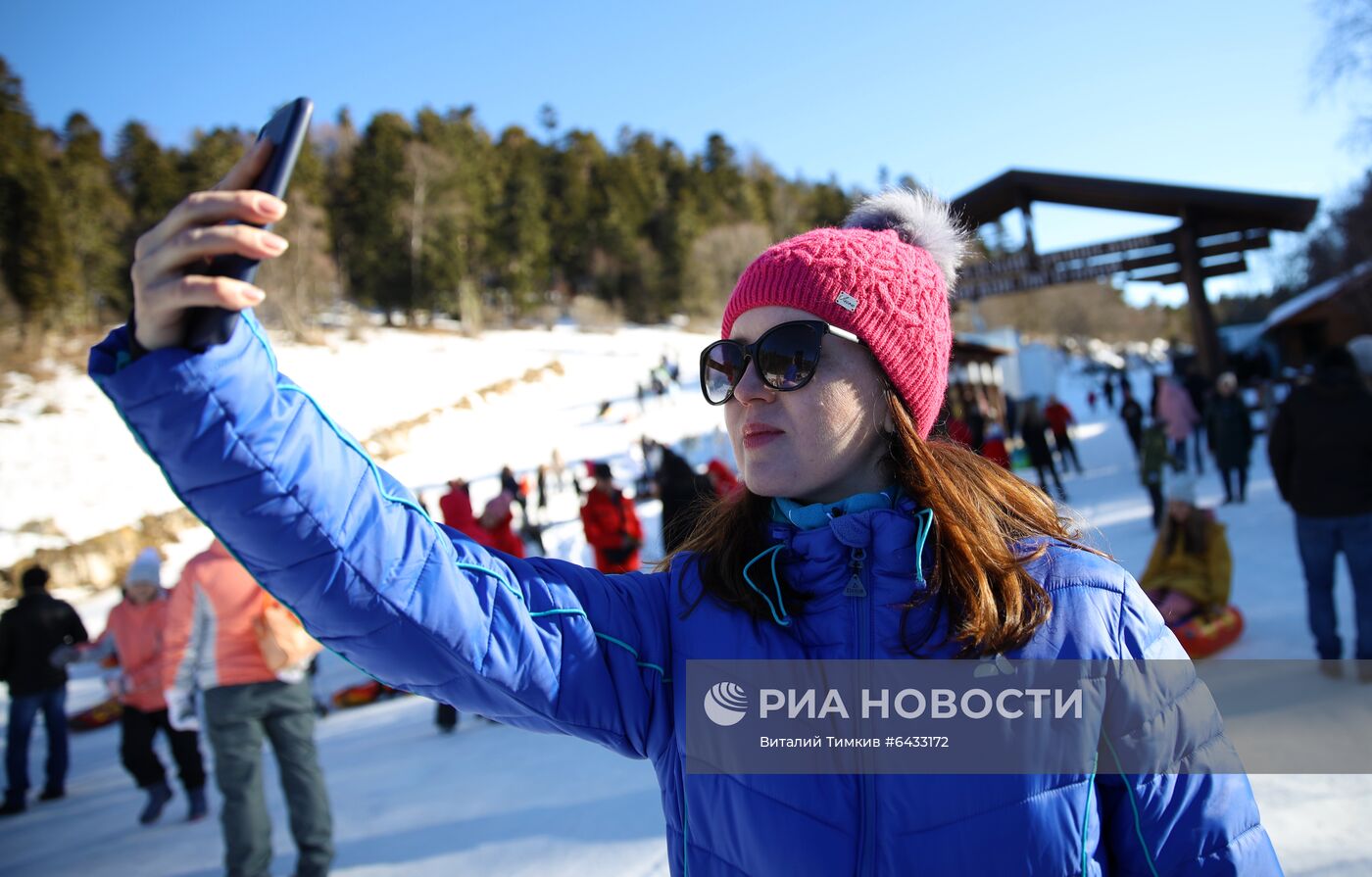 Зимний отдых в горах Адыгеи