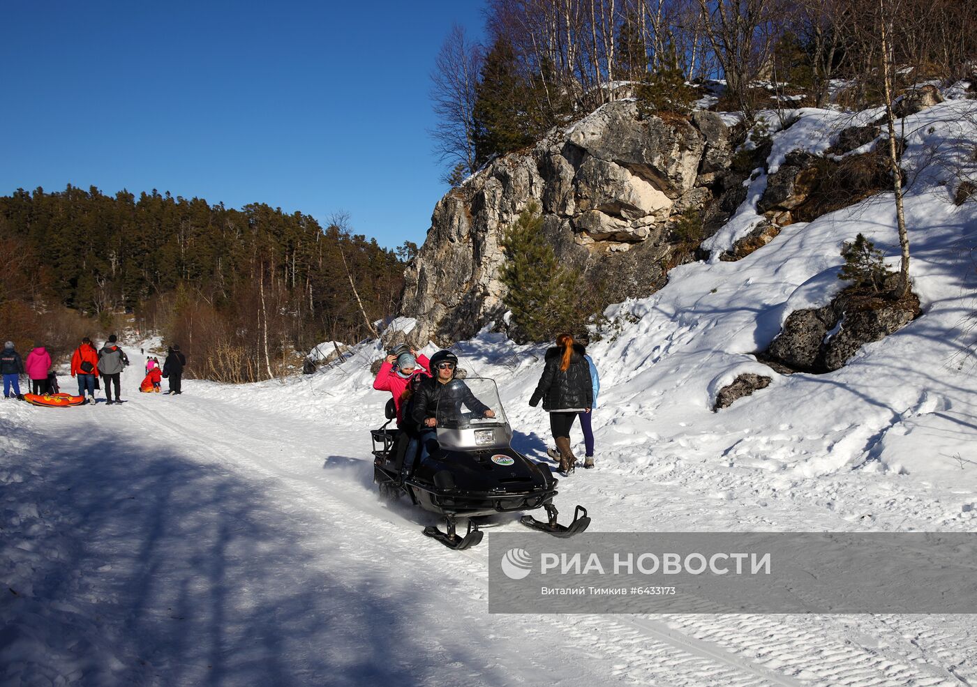 Зимний отдых в горах Адыгеи