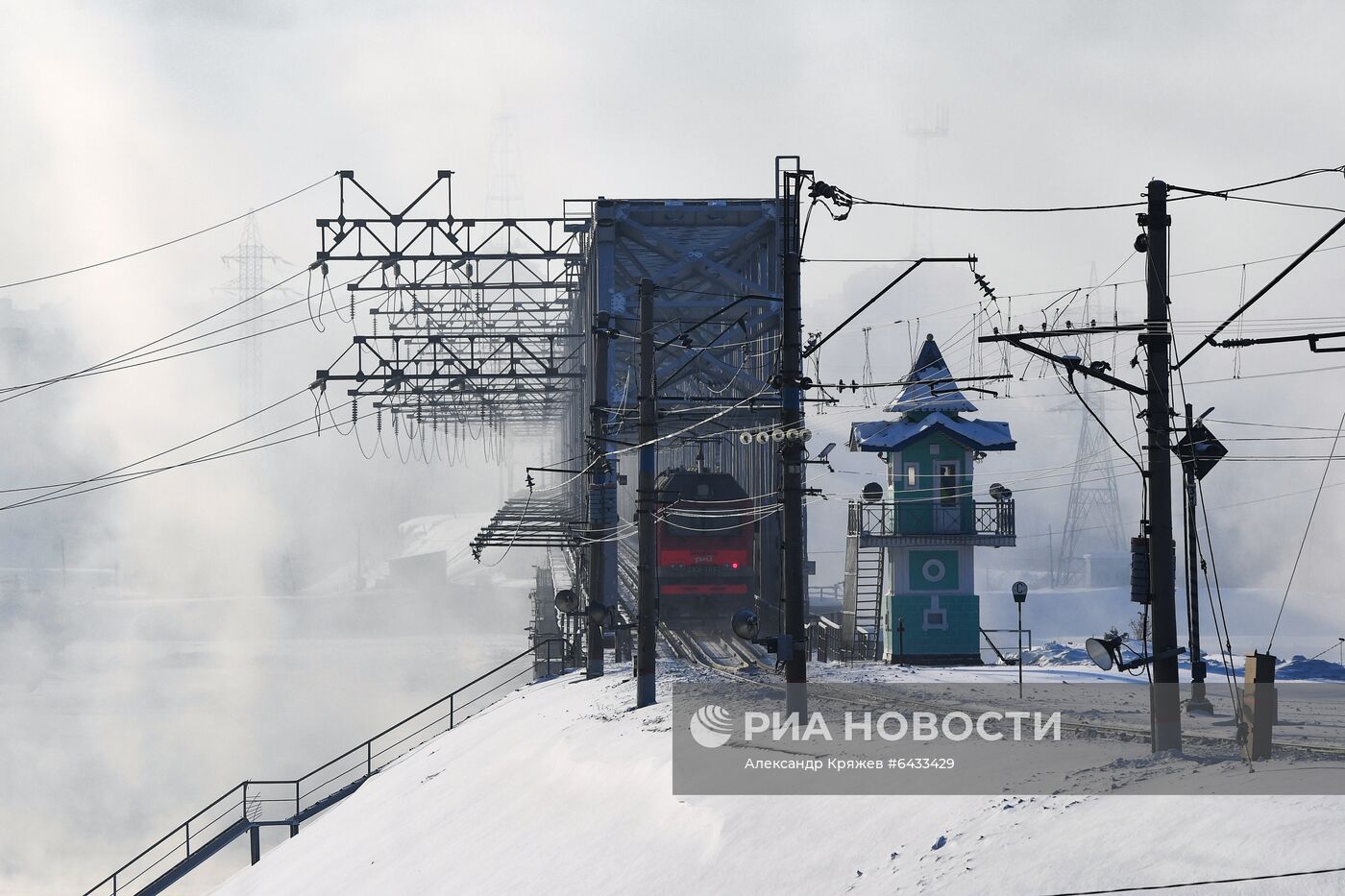 Морозы в Новосибирске