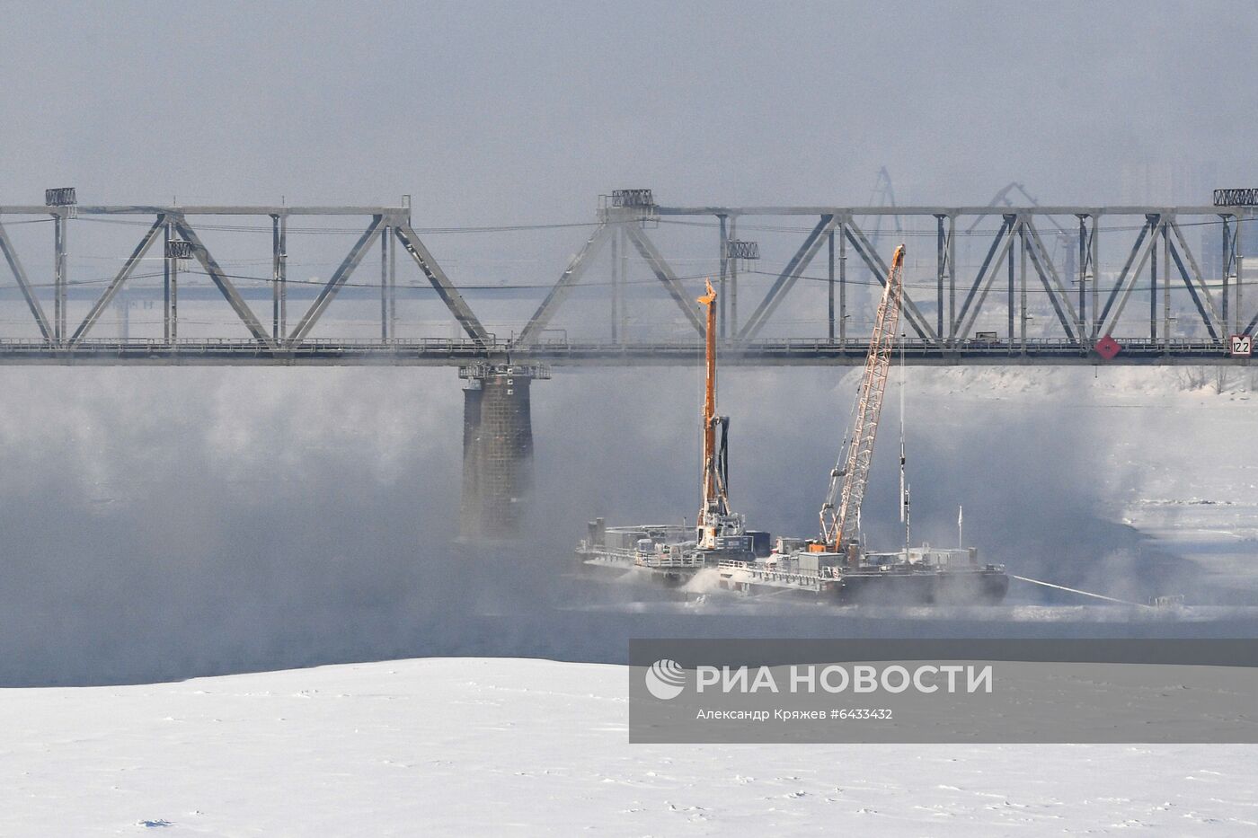 Морозы в Новосибирске